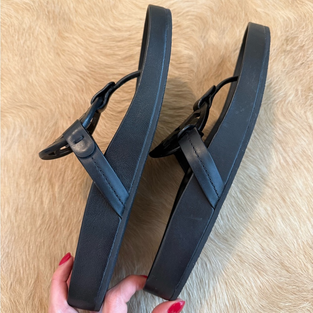 Tory Burch Black Miller Cloud Sandals - Picture 4 of 9